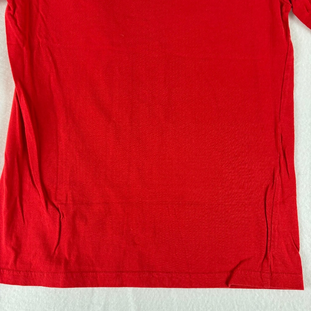 Puma Red Short Sleeve Logo Boys T-shirt Size M/ 10-12 - Picture 7 of 10